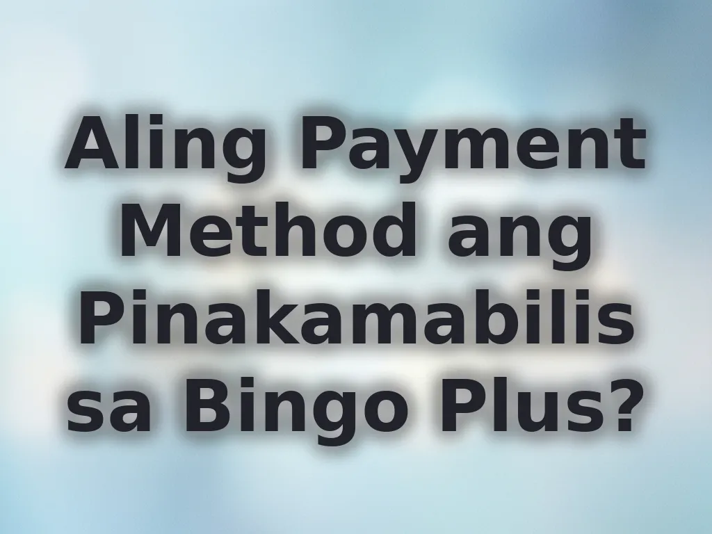 Payment method comparison