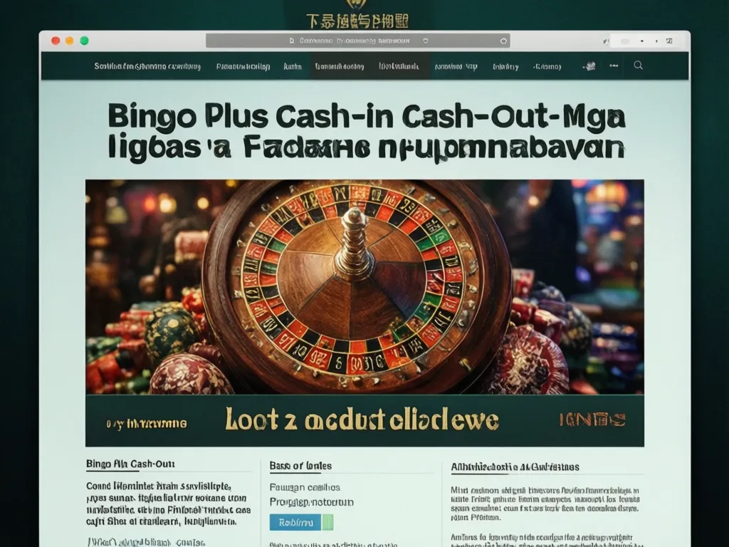 Bingo Plus Payment